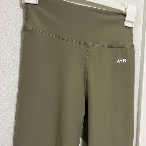 AYBL Core Olive Green Leggings - Picture 5 of 8